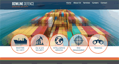 Desktop Screenshot of bowlinedefence.com